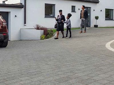 Laying a Block Paved Driveway