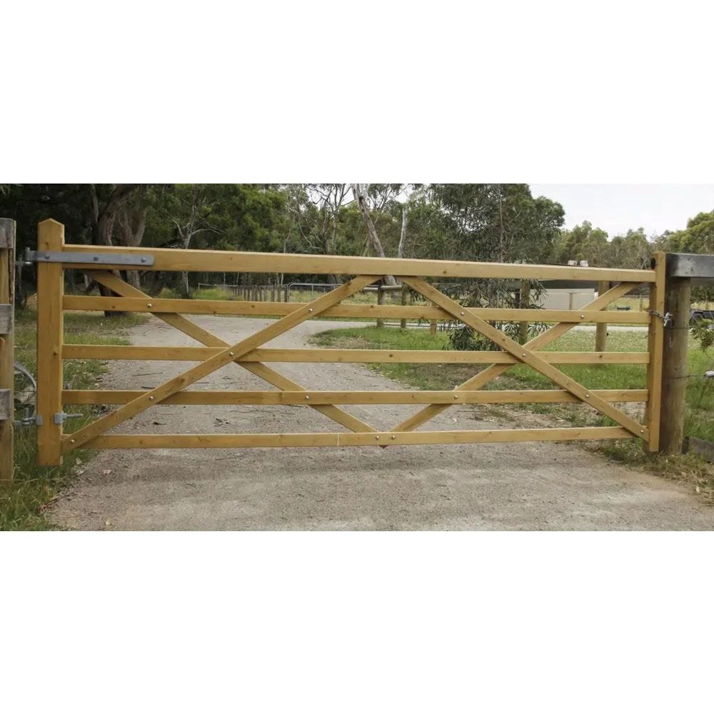Installation Tips For Timber Field Gates